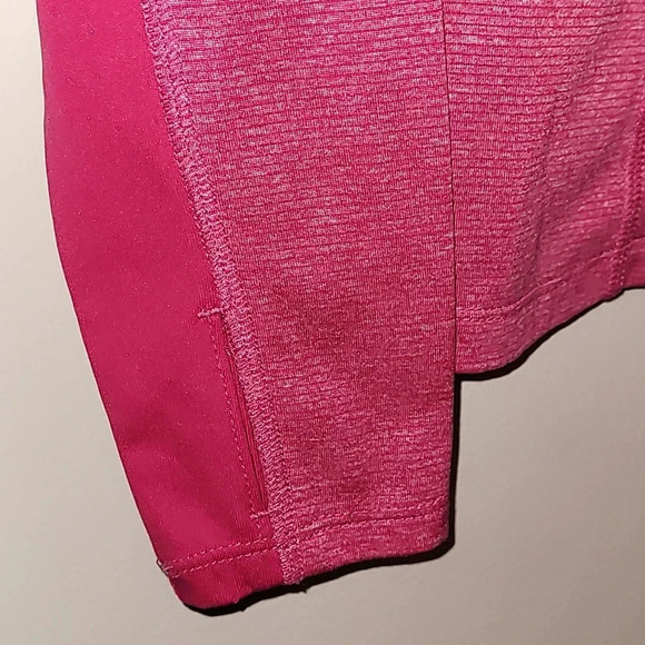 Women's size 8/10 medium Danskin Now COACH active wear long sleeve hot pink top - Picture 8 of 10